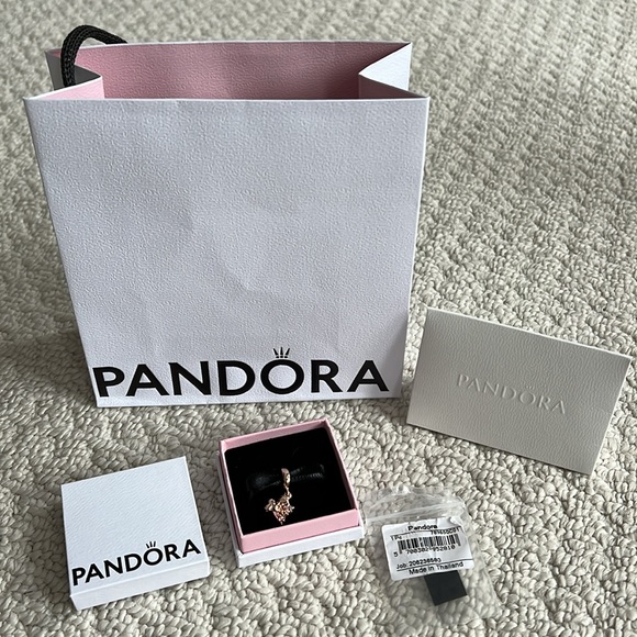 NWT - Pandora bracelet charm- heart wing angel dangle charm. - Picture 3 of 4